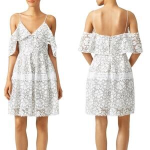 🔴Nicholas Basque Dress black‎ and white dress US size 6